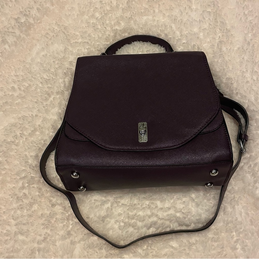 INZI dark purple purse
